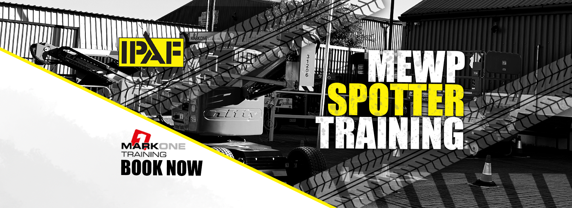 IPAF MEWP Spotter training at Mark One Training. Book now.